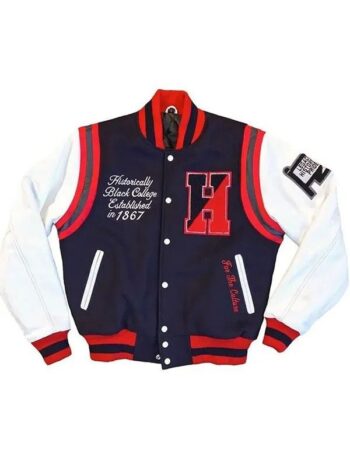 The Mecca Howard University Varsity Jacket.