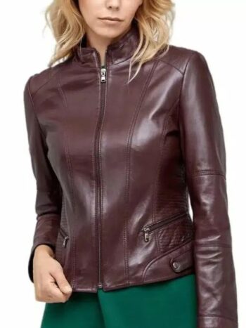 Trendy Women’s Biker Leather Jackets