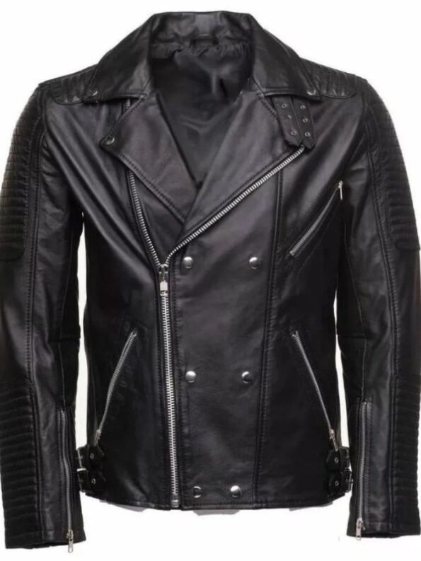 Samuel Slim Fit Genuine Leather Motorcycle Jackets