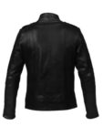 Valentines Couple Black Leather Jacket.