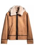 B3 Fur Aviator Shearling Bomber Jacket