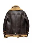 Men’s B3 Flight Shearling Aviator Leather Jacket.