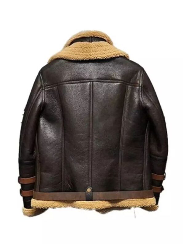 Men's B3 Flight Shearling Aviator Leather Jacket