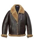 Mens B3 Flying Cockpit Aviator Shearling Jacket