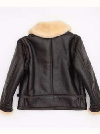 Navy M-445A Flight Shearling Leather Jacket