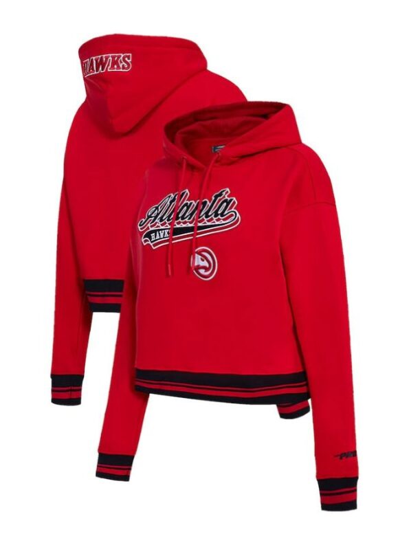 Women’s Atlanta Hawks Pro Standard Red Hoodie.