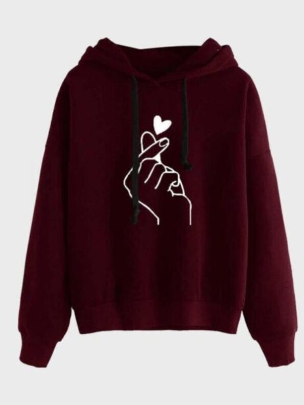 Womens Oversized SweetShirt Pullover Hoodie.