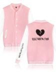 Xxxtentacion Rapper Baseball Pink Jacket