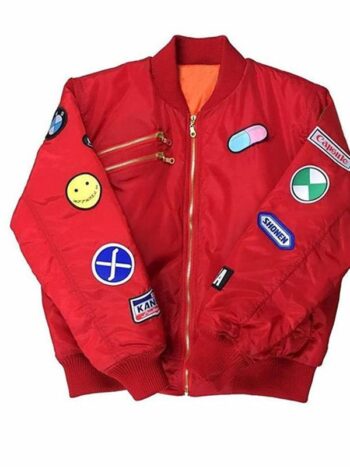 Akira Multi Patch Bomber Jacket