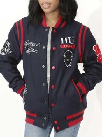 Howard University Bison Letterman Jacket