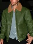 Justin Bieber Aviator Green Jacket.