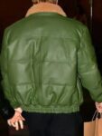 Justin Bieber Aviator Green Jacket.