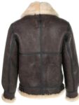 Leon Kennedy Resident Evil 4 Remake Shearling Jacket