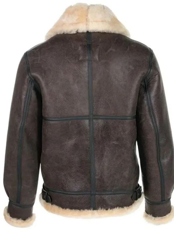 Leon Kennedy Resident Evil 4 Shearling Jacket