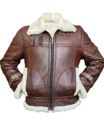 RAF B3 Aviator Shearling Bomber Jacket