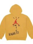 Travis Scott Jordan Cactus Jack Highest Yellow Hoodie