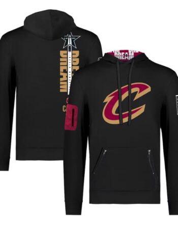 Unisex Cleveland Cavaliers Black History Collection Hoodie.