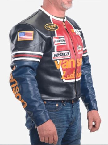 Vanson Star Leather Jacket