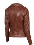 Women Elegant Asymmetrical Moto Jacket.