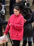 Selena Gomez Pink Hoodie